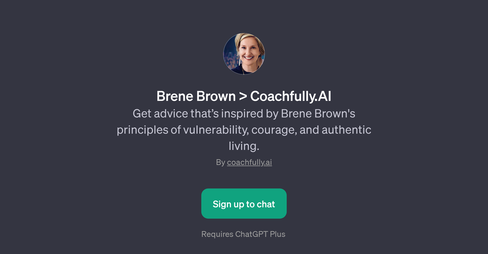 Brene Brown > Coachfully.AI